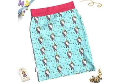 Click to order S Piper Pencil Skirt Mint Unicorns now